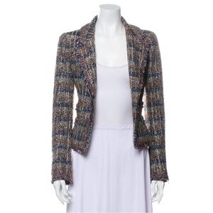 CHANEL Multicolor Tweed Jacket